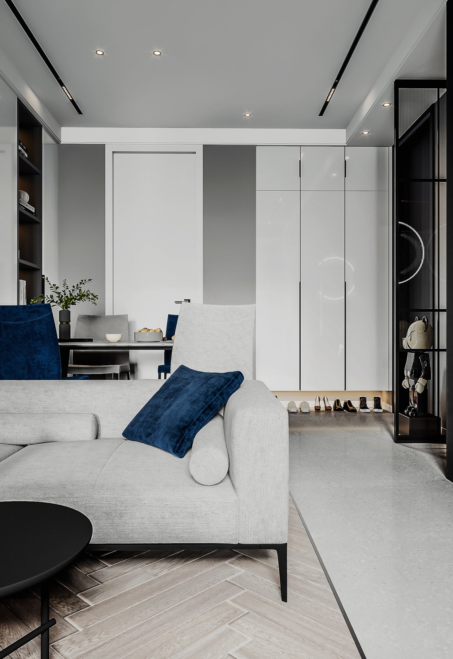 (1800-3000Sq.ft)Apartment 3D Interior Design Service