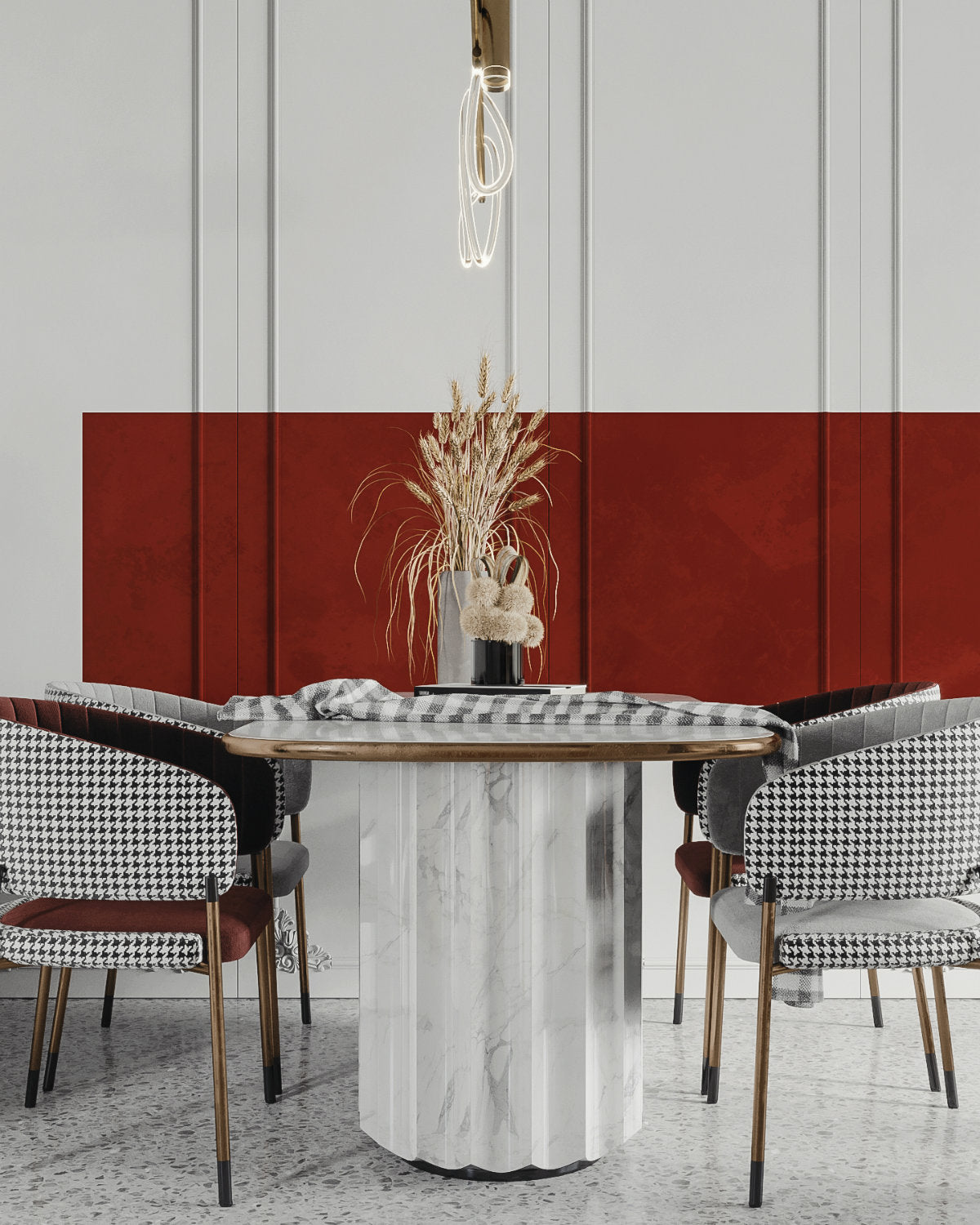 (1800-3000Sq.ft)Apartment 3D Interior Design Service