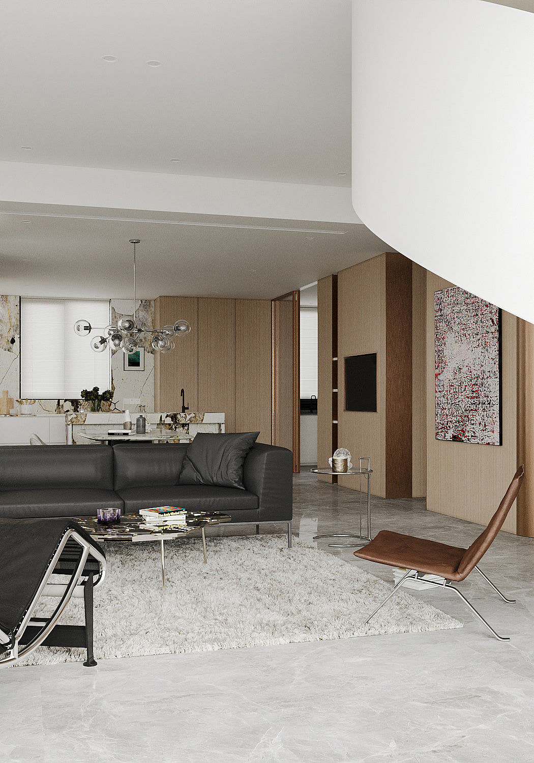 (300-600Sq.ft)Apartment 3D Interior Design Service
