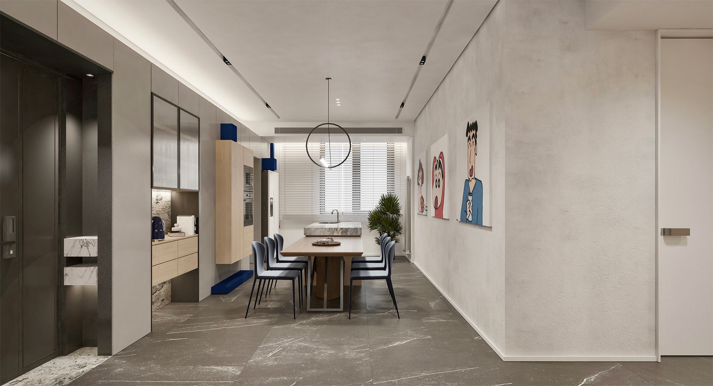 (1200-1800Sq.ft)Apartment 3D Interior Design Service