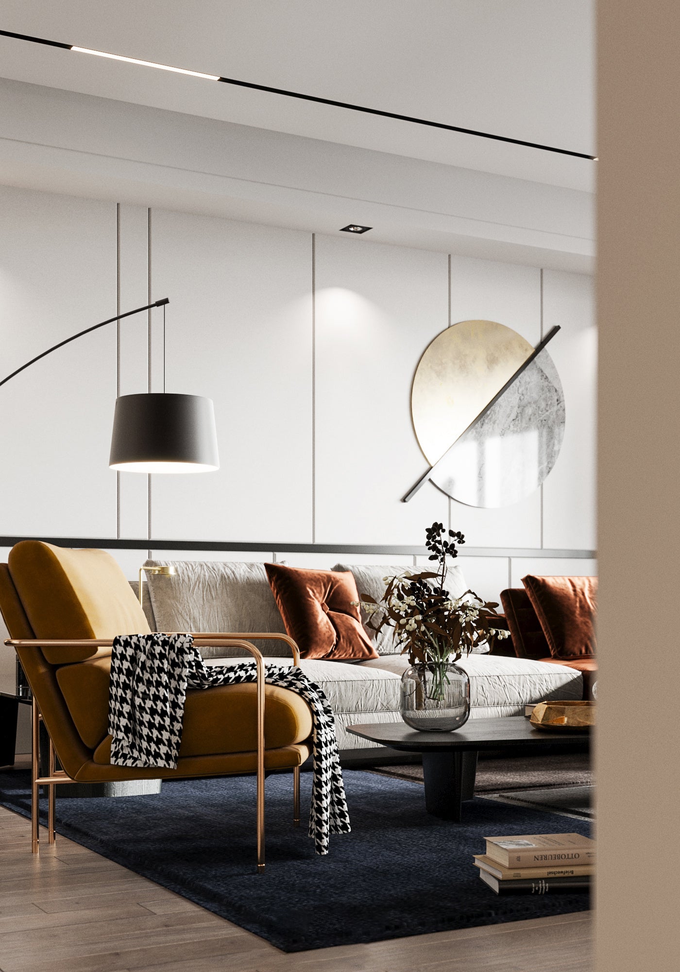 (600-1200Sq.ft)Apartment 3D Interior Design Service