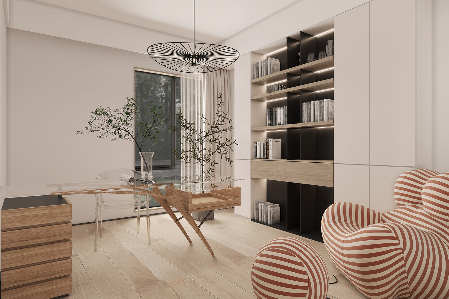 (2000-2800 Sq.ft)House 3D interior design