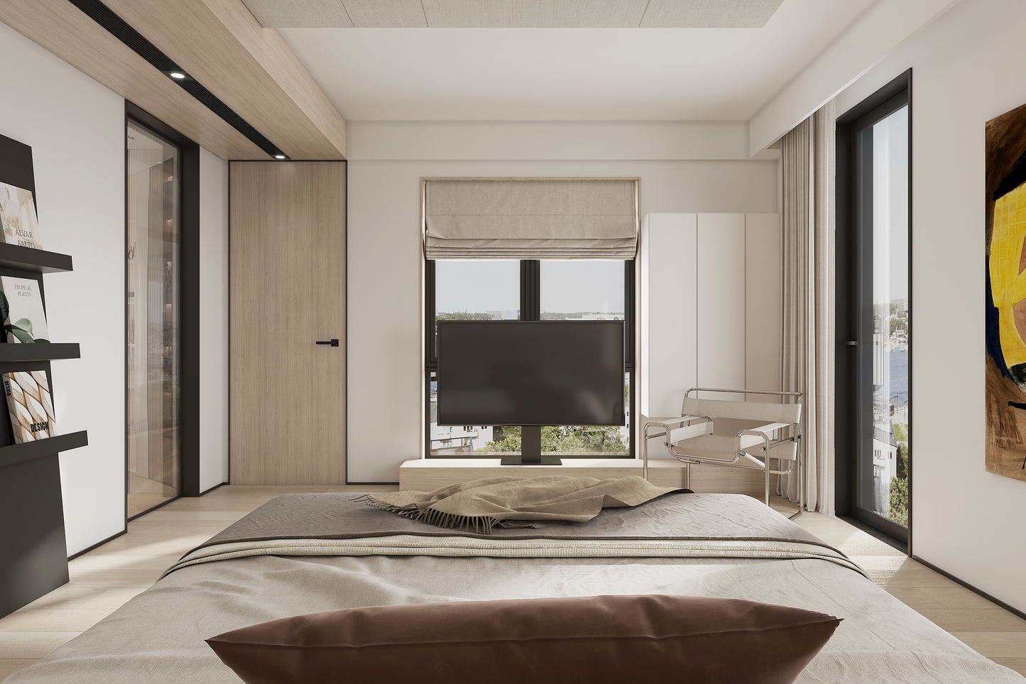 (2000-2800 Sq.ft)House 3D interior design