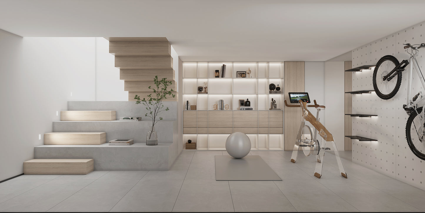 (2000-2800 Sq.ft)House 3D interior design