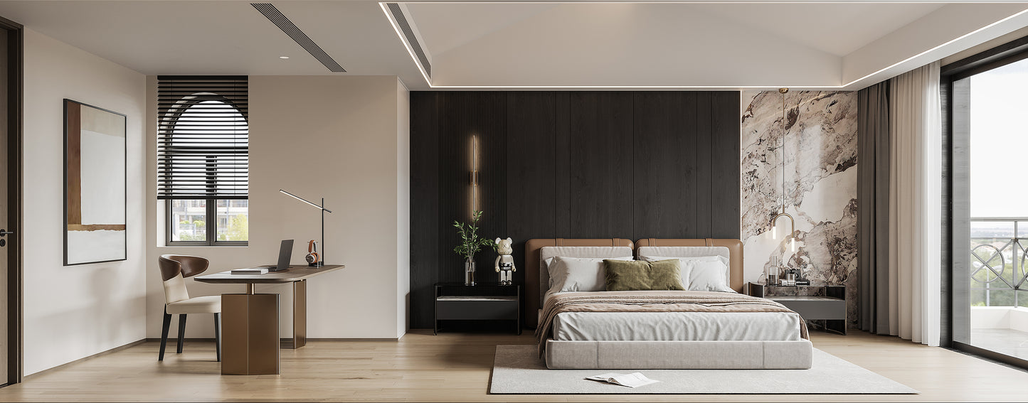 （1200-1600Sq.ft）House 3D interior design