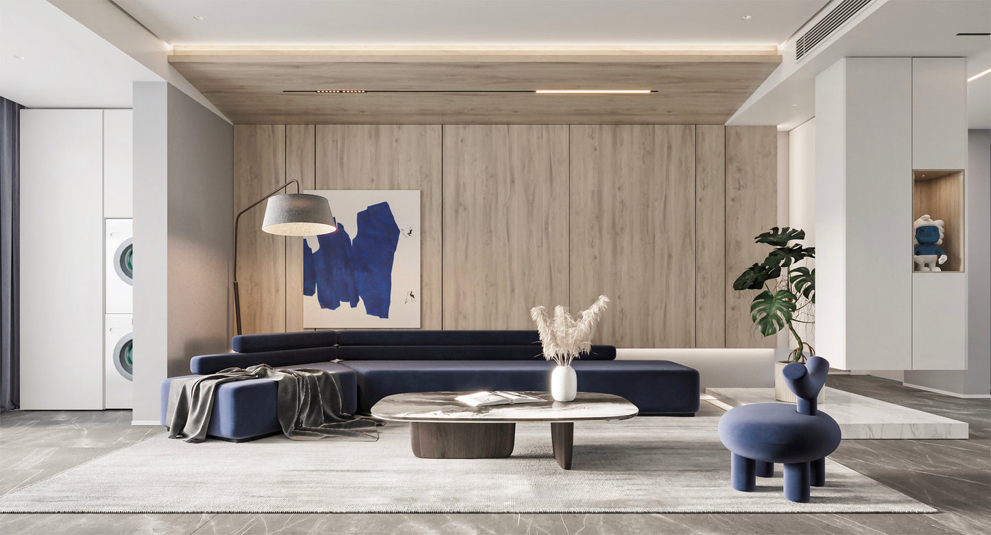 （1200-1800Sq.ft）Apartment 3D Interior Design Service