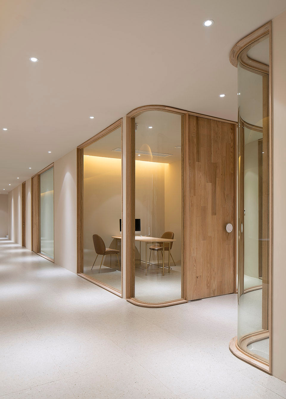 (1000-1500 Sq.ft) Office space 3D interior design