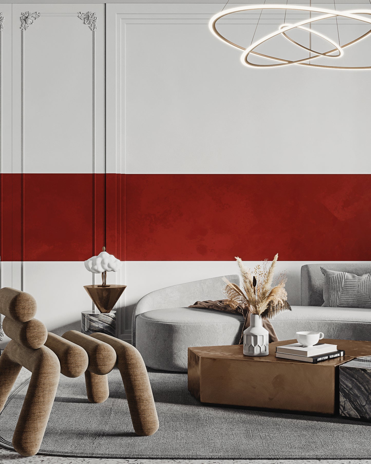 （1800-3000Sq.ft）Apartment 3D Interior Design Service
