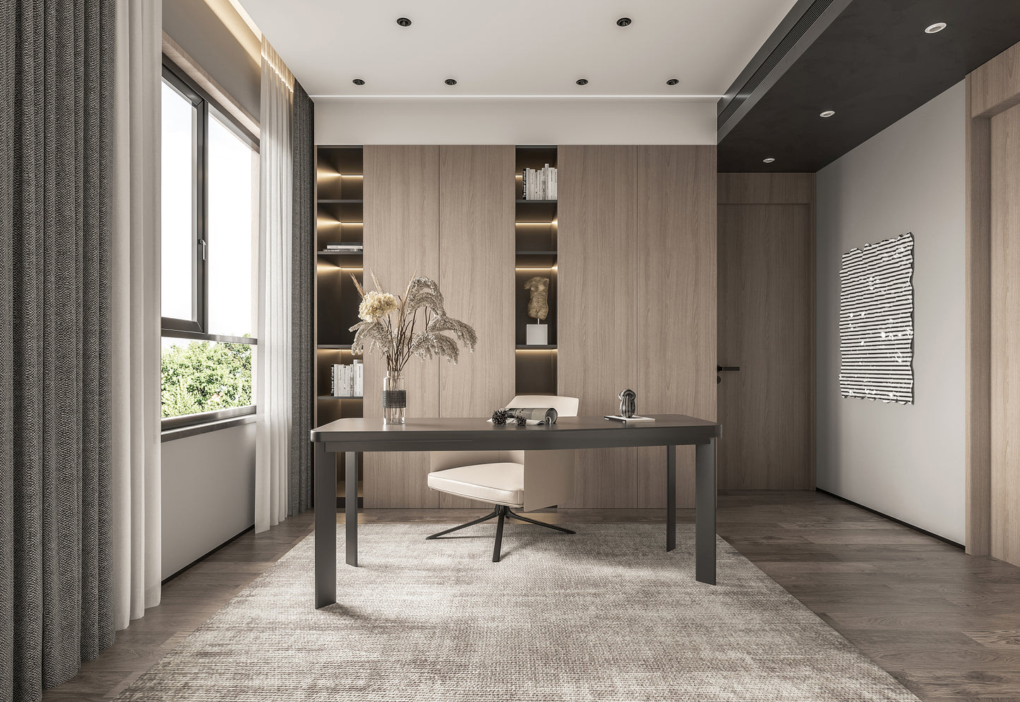 (2800-4000 Sq.ft) House 3D interior design