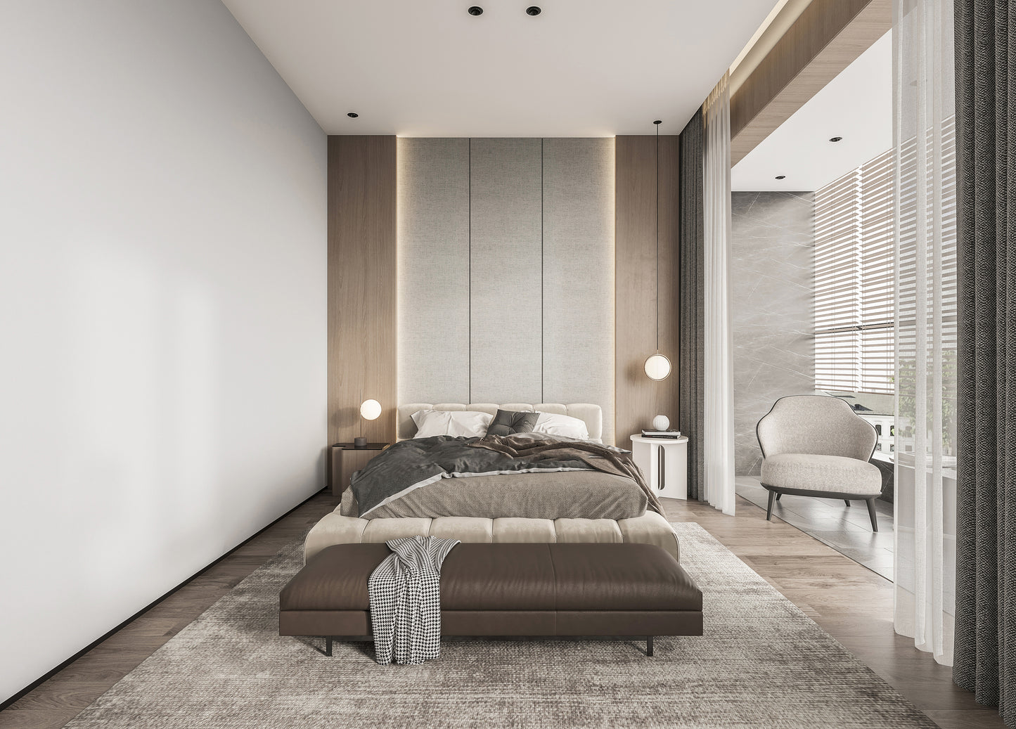 (2800-4000 Sq.ft) House 3D interior design