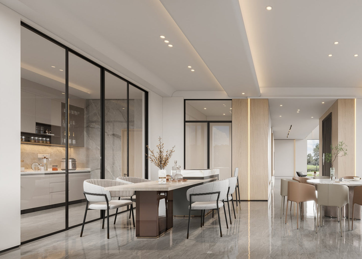 （1600-2000Sq.ft）House 3D interior design