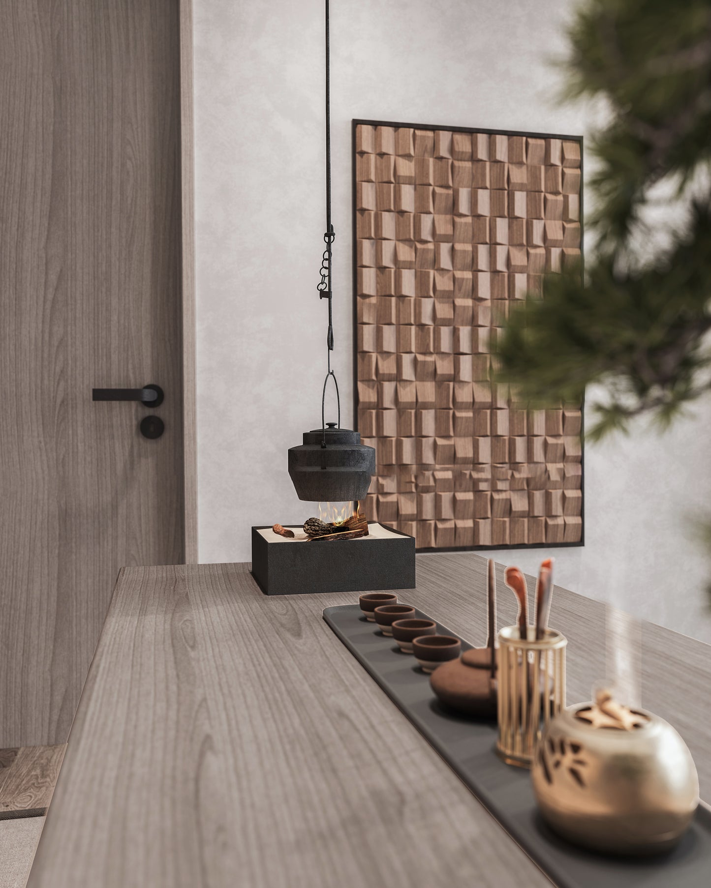(2800-4000 Sq.ft) House 3D interior design