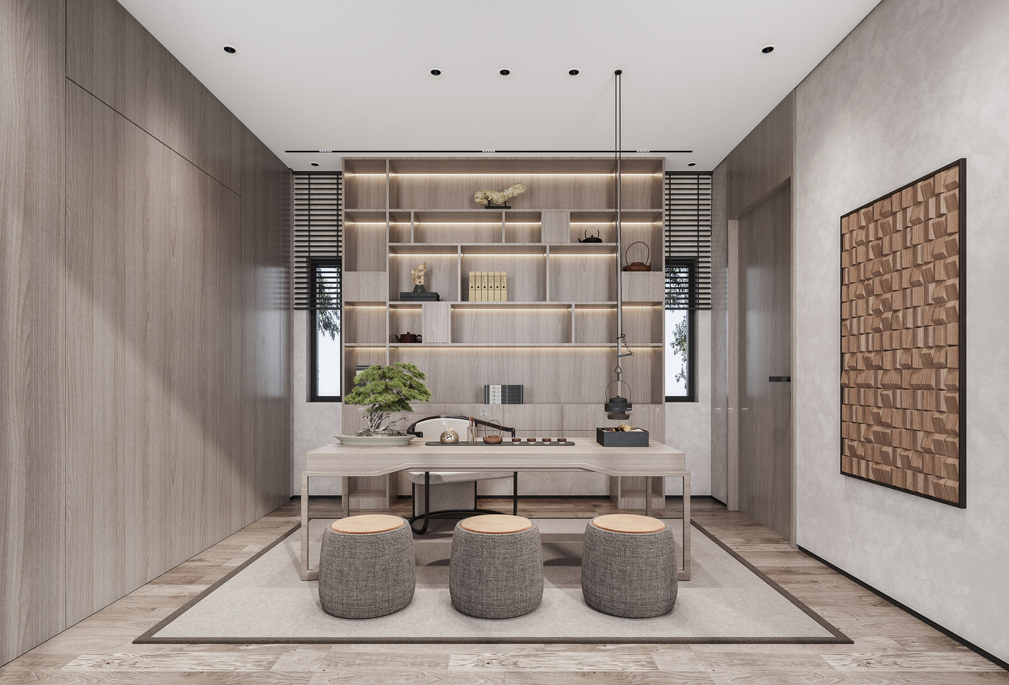 (2800-4000 Sq.ft) House 3D interior design