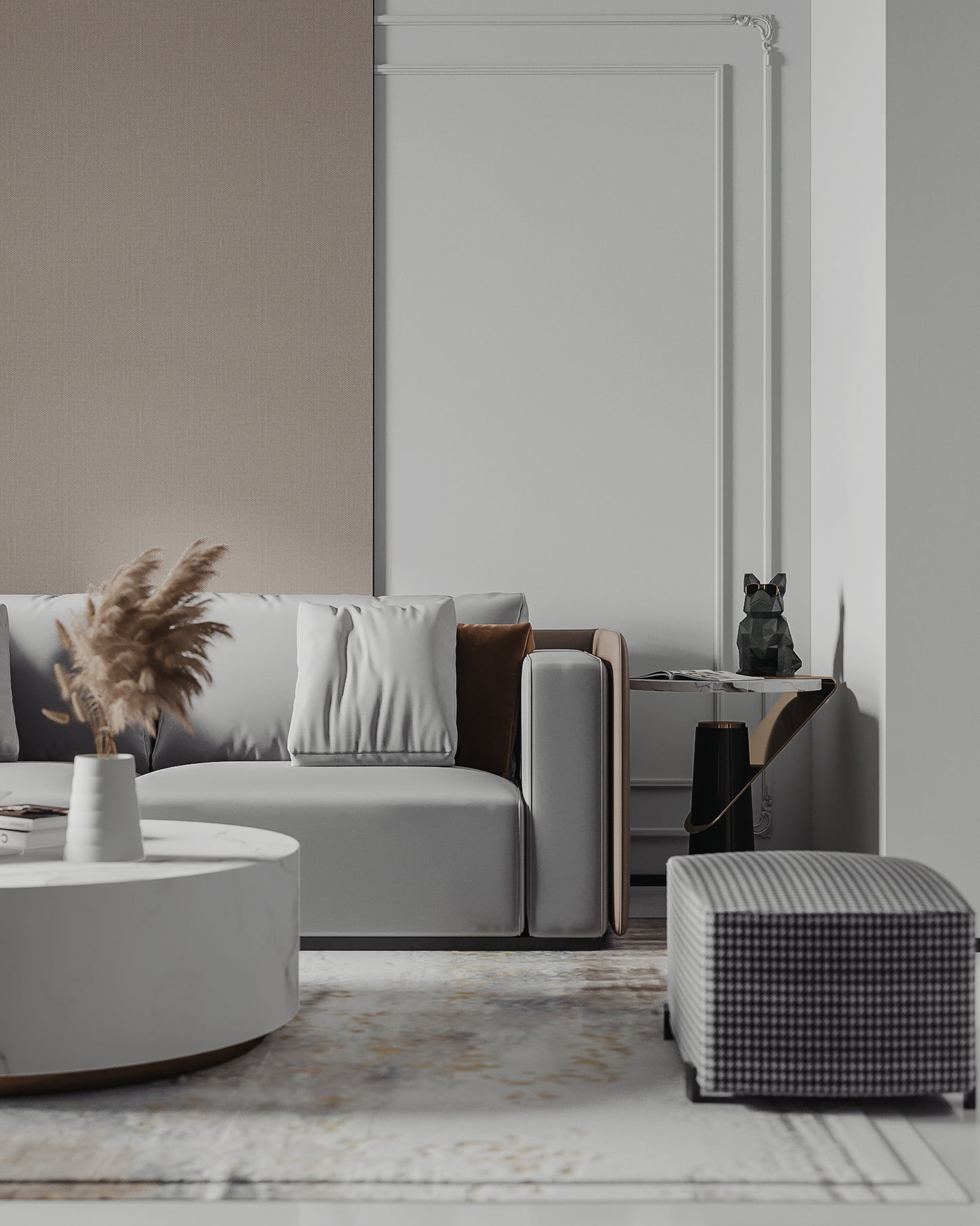 （1800-3000Sq.ft）Apartment 3D Interior Design Service
