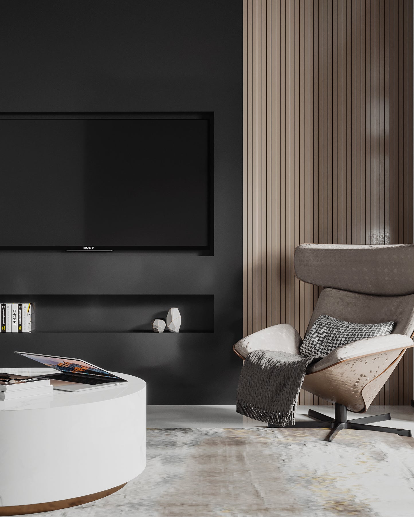 （1800-3000Sq.ft）Apartment 3D Interior Design Service