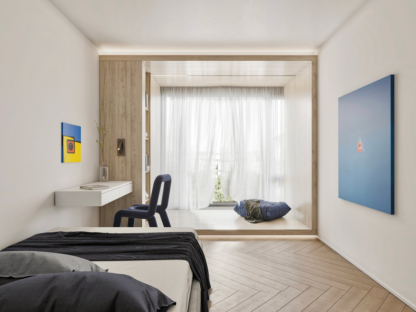（1200-1800Sq.ft）Apartment 3D Interior Design Service