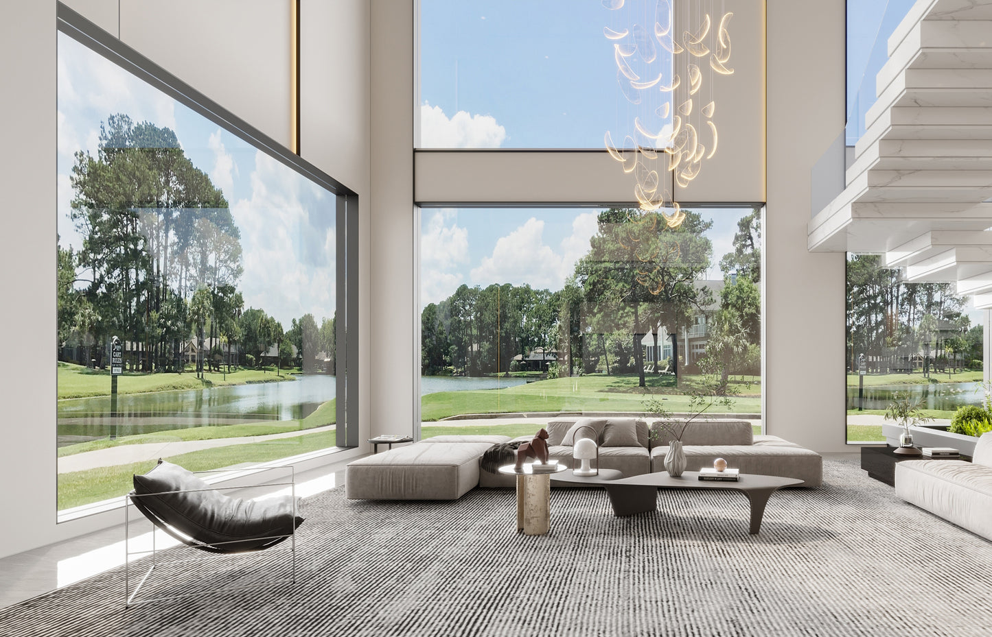 （1600-2000Sq.ft）House 3D interior design