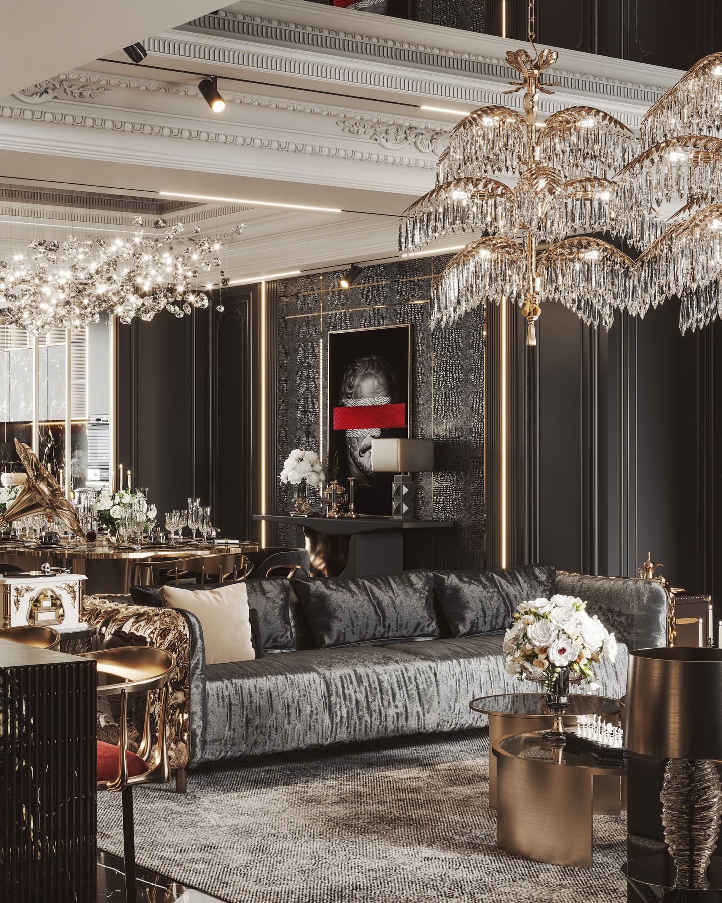 French Luxury Apartment منزل كامل French Luxury