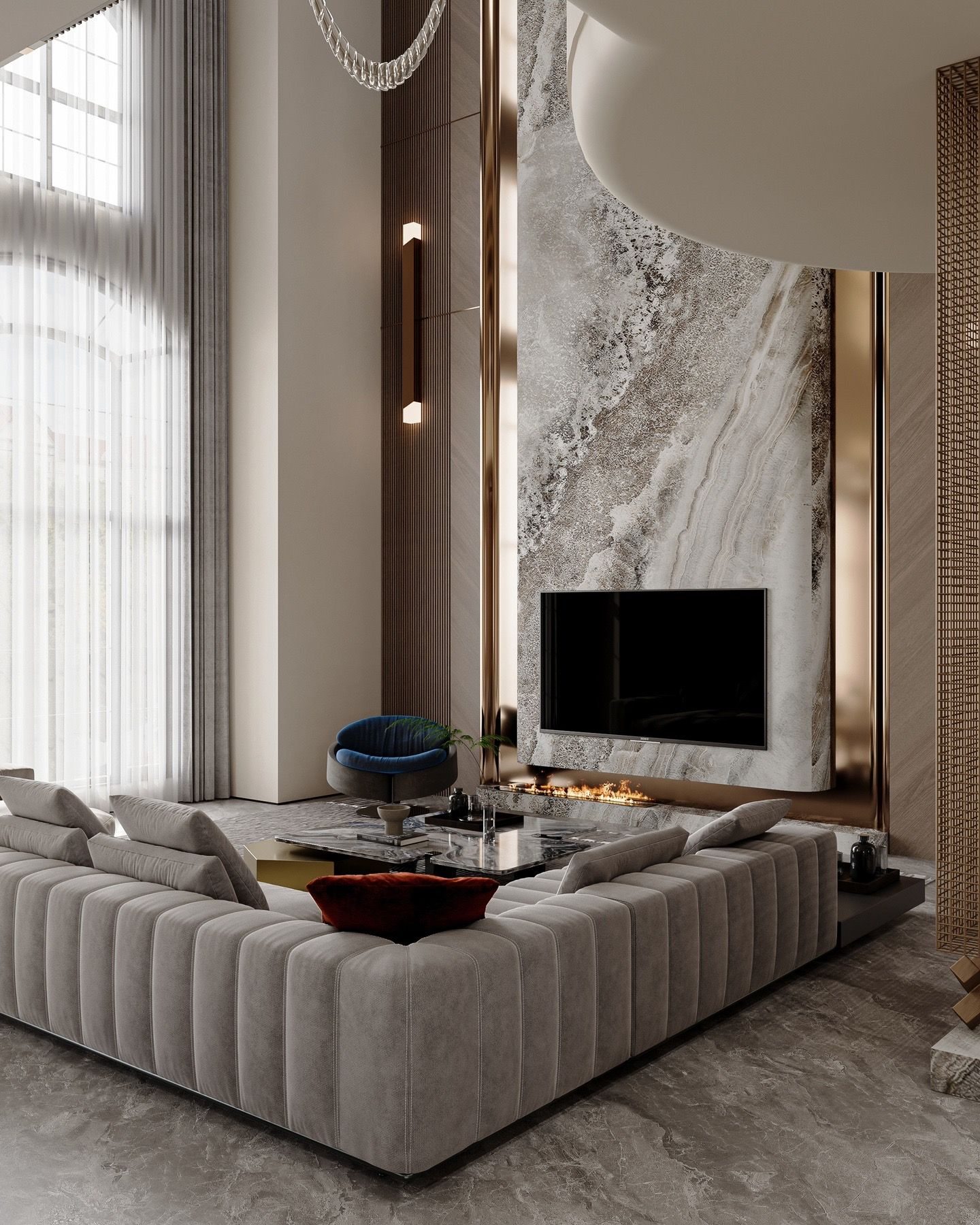 Italian Light Luxury Villa منزل كامل Italian Light Luxury