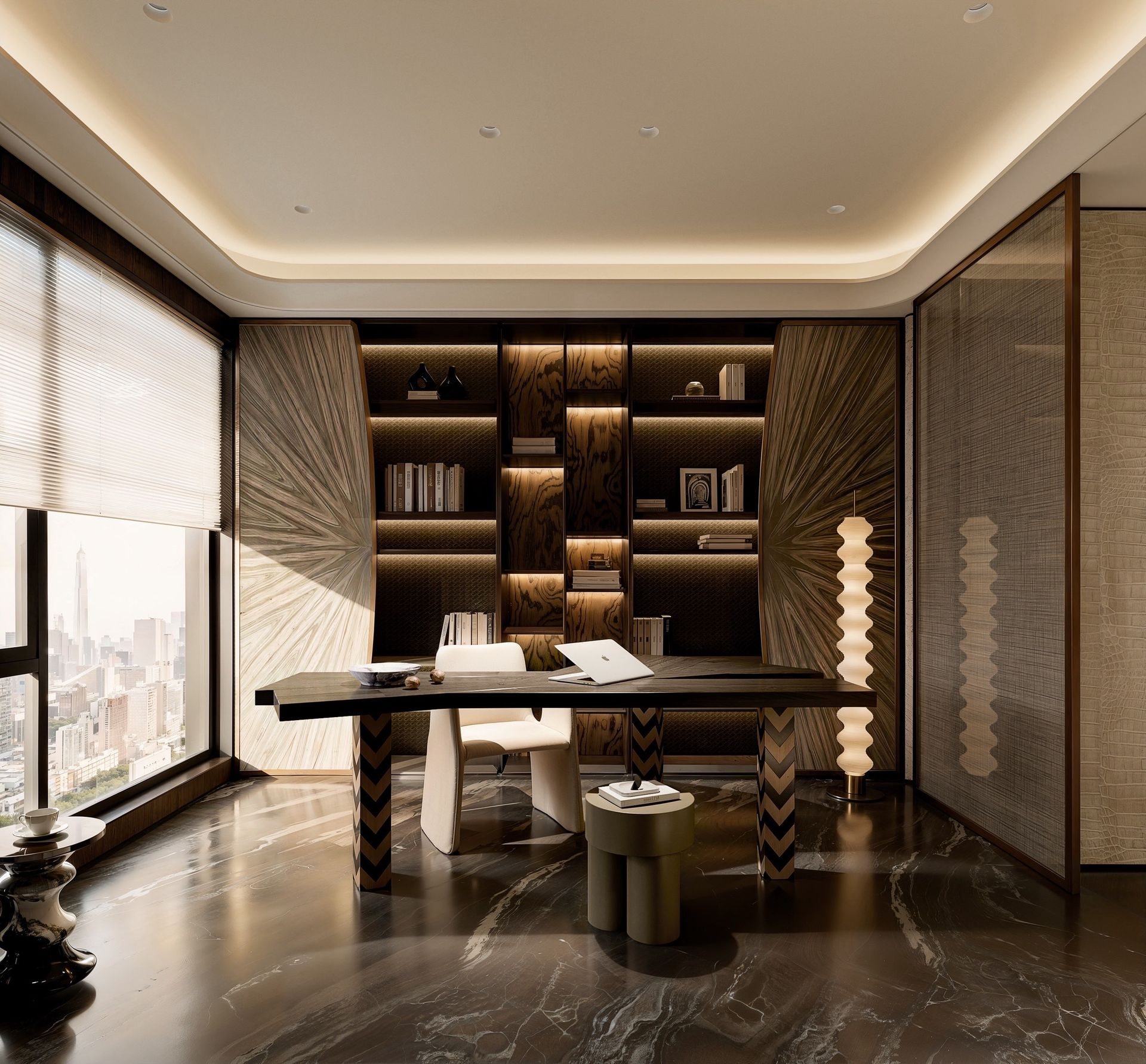 Luxury Apartment Kitchen and Dining مطبخ Modern Luxury