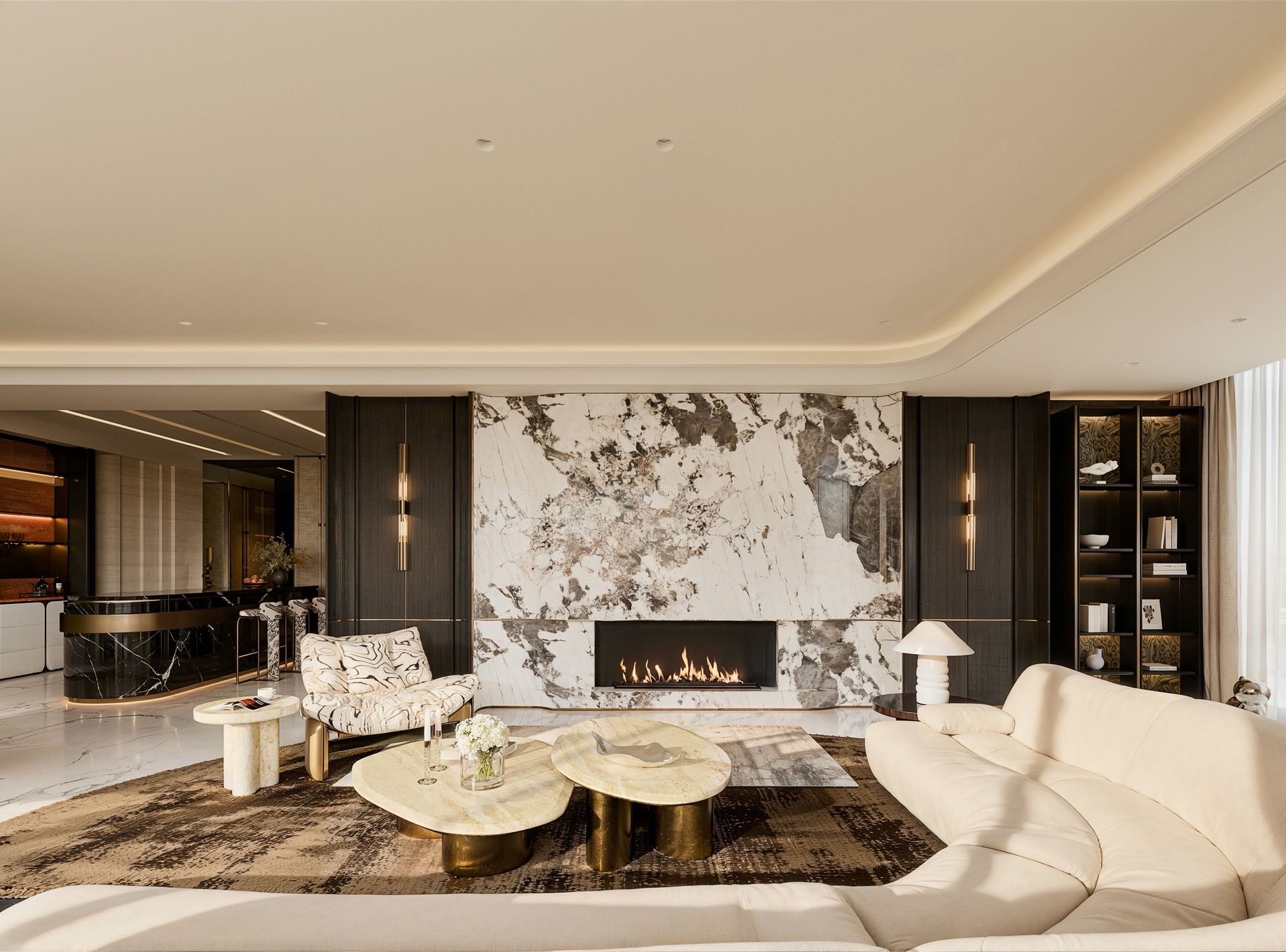 Luxury Apartment Kitchen and Dining view 14