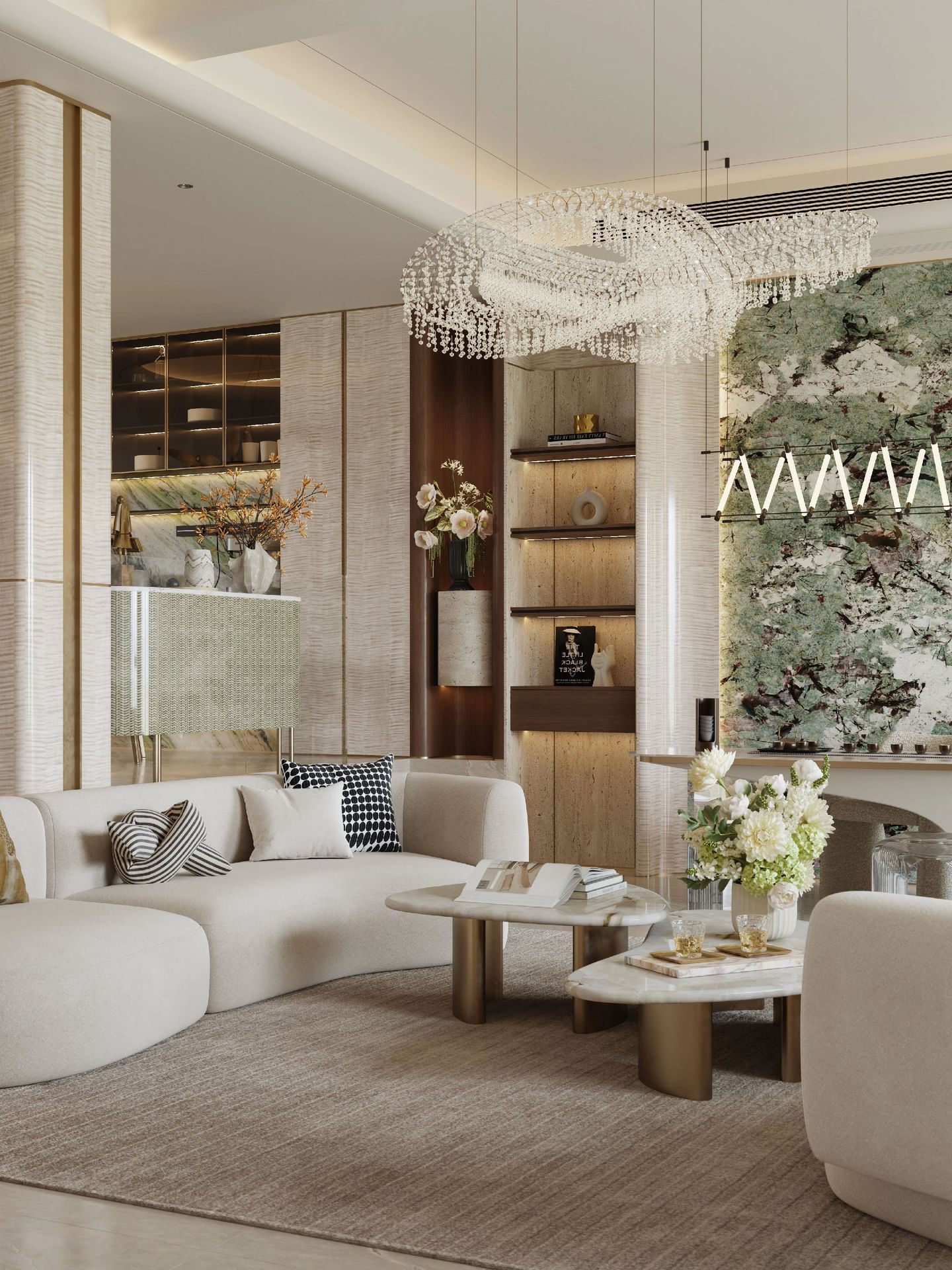 Soft Luxury Living and Dining preview 3